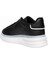 628-25 Deri Anatomik Sneaker Siyah Beyaz 36-40 3