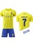 Fc.al-Nassr Sarı Ronaldo Mavi 3 Lü Set Çocuk Forması Yeni Sezon Forma 2