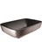 Dove 2.0 60X40 cm Mat Siyah-Bronz Dekor Dikdörtgen Çanak Lavabo 1