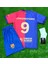 F.c. Barcelona 2024/25 #9 Lewandowski Çocuk Iç Saha Forma Takımı 3 Lü Set 2