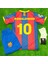 F.c. Barcelona 2010/11 Şampiyonlar Ligi Finali #10 Ronaldinho Çocuk Futbol Forması 3'lü Set 1