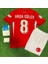 Türkiye Euro 2024 Arda Güler 8 Numara Çocuk 3'lü Set Hediyeli Kırmızı Milli Takım Forması (Red) 1