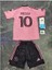 Lionel Messi Inter/miami Özel Tasarım Çocuk Pembe Forması (Şort Çorap Forma) 1