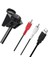 USB 2rca 3.5mm Aux Araç Içi Kontrol Paneli Uzatma Ek Kablosu Panel Tipi Montajlanabilir 1 Metre 3