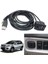 1 Metre Aux Uzatma Kablo Montaj Aparatı USB Aux Panel Tipi Montajlanabilir Vidalı Tip Araba Motosiklet Tekne 1mt 4