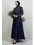 Velora Tesettür Abiye Lacivert 4