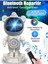 Alüminyum Taşınabilir Hoparlör Astronot Bluetooth Hoparlör - Projeksiyon, Gece Lambası, Rgb Led, Sd 1