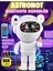 Alüminyum Taşınabilir Hoparlör Astronot Bluetooth Hoparlör - Projeksiyon, Gece Lambası, Rgb Led, Sd 3