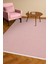 Katlanabilir,yıkanabilir,yüksek Kalite Pamuk Salon,oturma Odası,balkon Kilim Pembe 2