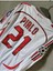 2006/07 Efsane A.c M.i.la.n #21 Andrea Pirlo Nostalji Yetişkin Forması Uzun Kollu (Beyaz) 2