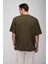 Erkek Timeless Oversize Haki T-Shirt 3