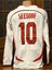 2006/07 Efsane A.c M.i.la.n #10 Seedorf Nostalji Yetişkin Forması Uzun Kollu (Beyaz) 3