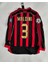 Efsane A.c M.i.la.n 2006/07 #3 Paolo Maldini Nostalji Yetişkin Forması Uzun Kollu (Kırmızı) 4