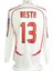 2006/07 Efsane A.c M.i.la.n #13 Nesta Nostalji Yetişkin Forması Uzun Kollu (Beyaz) 3
