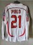2006/07 Efsane A.c M.i.la.n #21 Andrea Pirlo Nostalji Yetişkin Forması Uzun Kollu (Beyaz) 3