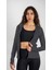 Fermuarlı Çift Cepli Parmak Geçmeli Slim Fit Spor Ceketi Kırmızı 1