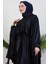 Yarasa Model Saten Abiye Lacivert 5