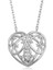 Gümüş Bombeli Kalp Kadın Kolye 1