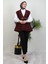 Kemerli Yelek Bordo 2