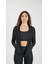 Fermuarlı Çift Cepli Parmak Geçmeli Slim Fit Spor Ceketi Kırmızı 2