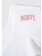 Mavi Logo Detaylı Beyaz Patik Çorap 1912785-20454 2