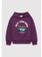 Baskılı Mor SWEATSHIRT7S10060-70577 2
