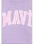 Mavi Logo Baskılı Crop Mor Sweatshirt 7S10097-86954 9