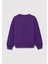 Tweety Baskılı Baskılı Mor Sweatshirt 7S10073-70633 8