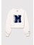 M Logo Baskılı Ekru Sweatshirt 7S10079-70057 3