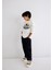 Adventure Is Callıng Baskılı Kapüşonlu Beyaz Erkek Sweatshirt M6S10077-70057 1