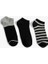 3-Pack Bootie Socks Set Geometric Detail 1
