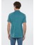 Renkli Şerit Detaylı Yeşil Polo Tişört 065920-30708 4