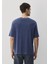 Lacivert Tişört Loose Fit / Bol Rahat Kesim 0612494-70497 3