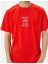 4SAM10913HK 401 Kırmızı Erkek Jersey Kısa Kollu T-Shirt 3