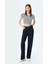 Crop Bisiklet Yaka Kısa Kollu Slim Fit Tişört 2