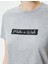 Slogan Baskılı T-Shirt Kısa Kollu Bisiklet Yaka 5