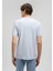 Logo Baskılı Mavi T-Shirt 0610360-70813 4