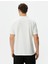 4SAM10005MK 010 Ekru Erkek Pamuk Jersey Basıc Kısa Kollu Polo T-Shirt 4