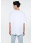 Miav Baskılı Oversize Beyaz Tişört 0611704-620 17