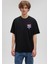 M0612103-900 Siyah Erkek Oversize Big Yıkes T-Shirt 1