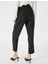 Yüksek Bel Cepli Slim Fit Cigarette Pantolon 2