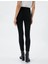 4Wal40056Md Blk Siyah Kadın Pamuk Denim Pantolon 4