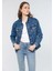 Karla 90lar Koyu Mavi Jean Ceket 110154-30105 19