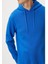 Erkek Basic Kapşonlu Sweat Uzun Kollu 5