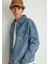 Ray Kolej Vintage Mavi Jean Ceket 0110273-87940 6
