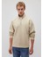 Dik Yaka Bej Sweatshirt 0S10016-70322 2