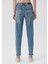 Kadın CINDY Gölgeli Mavi Gold Shape Jean Pantolon 100277-84421 3