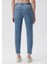 Cindy Gold Shape Gölgeli İndigo Mavisi Jean Pantolon 100277-33555 4