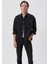 Aidan Mavi Black Antrasit Jean Gömlek 0210588-85622 5