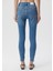 Kadın Tess Mavi Glam Jean Pantolon 100328-80978 4